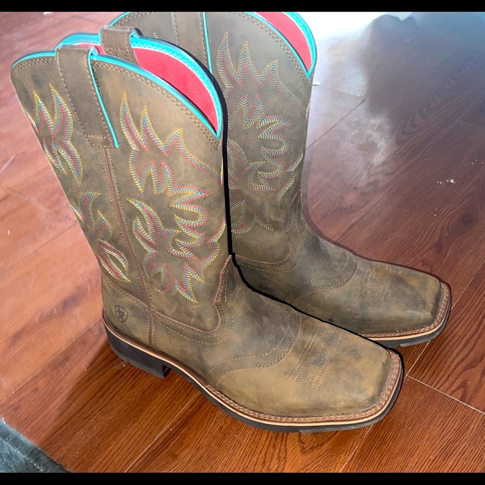 i have never wore these boots !